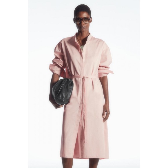 COS Dresses & Skirts - COS Light Pink Long Sleeve Shirt Dress